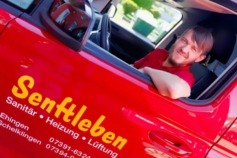 Kundendienst unterwegs